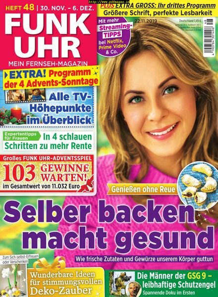 Funk Uhr – 22 November 2019 Cover