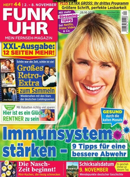 Funk Uhr – 25 Oktober 2019 Cover