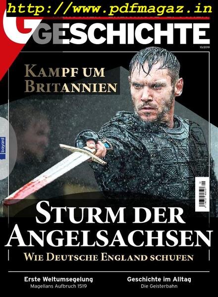 G Geschichte Germany – Oktober 2019 Cover