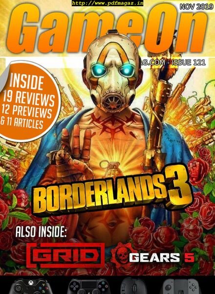 GameOn – November 2019 Cover