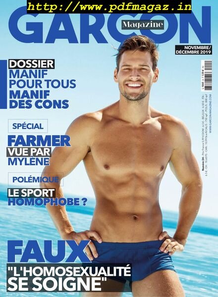 Garcon Magazine – octobre 2019 Cover