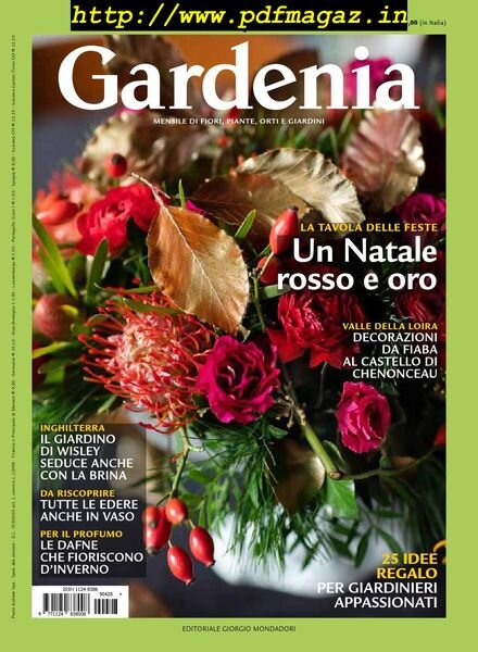 Gardenia – Dicembre 2019 Cover