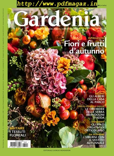 Gardenia – Novembre 2019 Cover