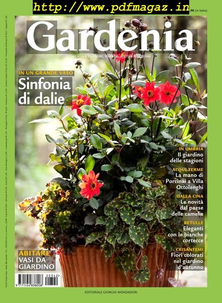 Gardenia – Ottobre 2012 Cover