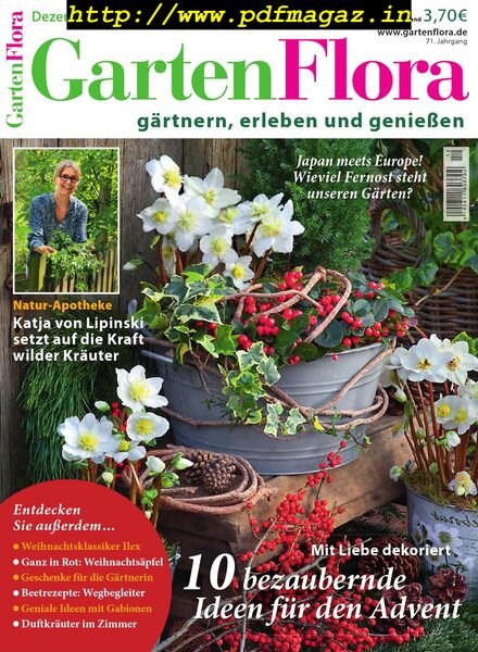 GartenFlora – Dezember 2019 Cover