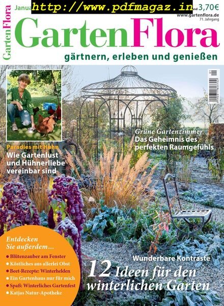 GartenFlora – Januar 2020 Cover