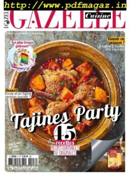 Gazelle Cuisine – Special Tajines – N 8, 2019