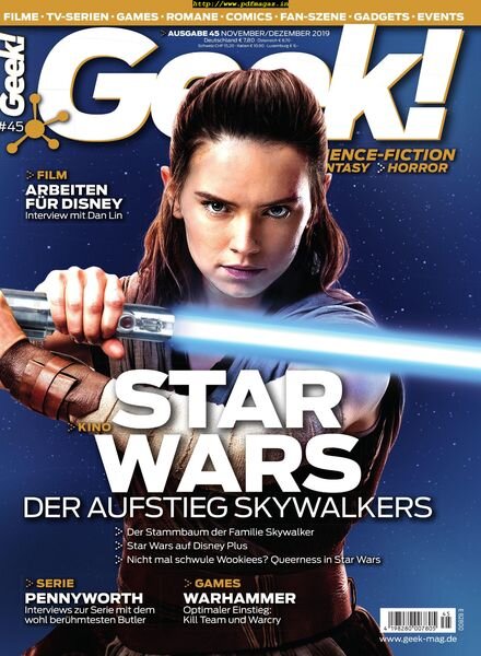 Geek! Germany – November 2019 Cover