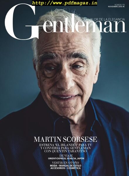 Gentleman Espana – noviembre 2019 Cover