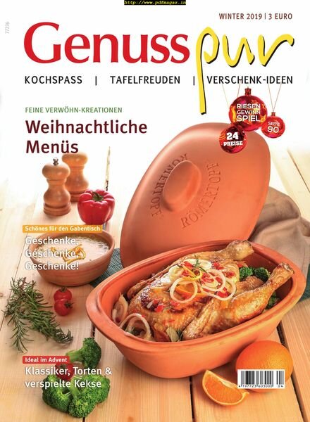 Genuss Pur – November 2019 Cover