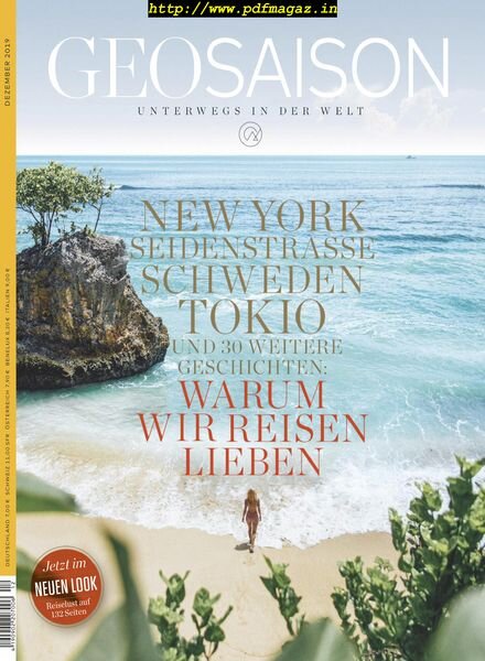 Geo Saison – Dezember 2019 Cover