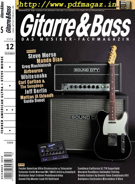 Gitarre & Bass – November 2019 Cover