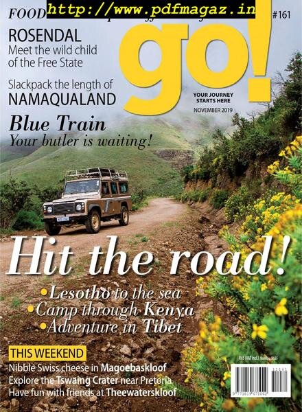 go! South Africa – November 2019 Cover