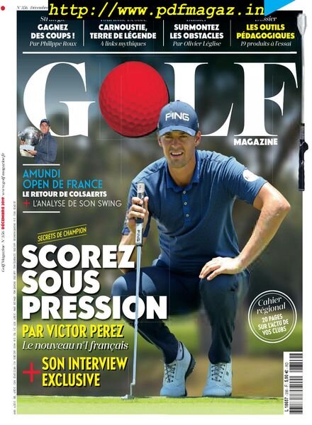 Golf Magazine France – novembre 2019 Cover