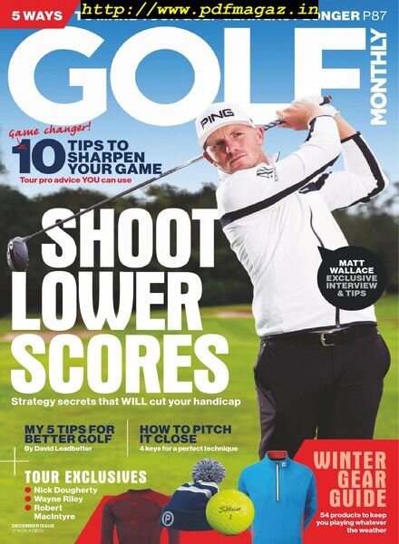 Golf Monthly UK – December 2019 Cover