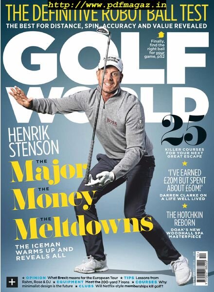 Golf World UK – December 2019 Cover
