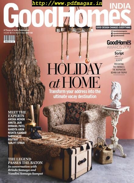 GoodHomes India – November 2019 Cover