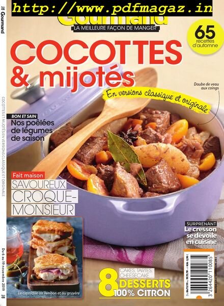 Gourmand – 06 novembre 2019 Cover