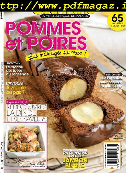 Gourmand – 09 octobre 2019 Cover
