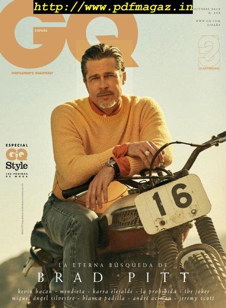 GQ Espana – octubre 2019 Cover
