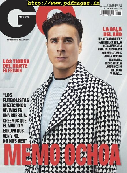 GQ Mexico – noviembre 2019 Cover