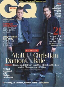 GQ UK – November 2019