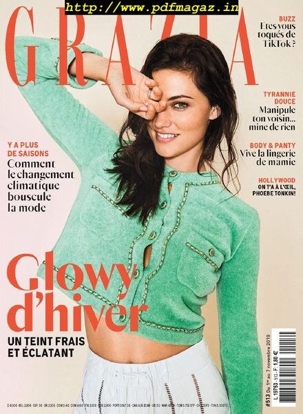 Grazia France – 03 novembre 2019 Cover