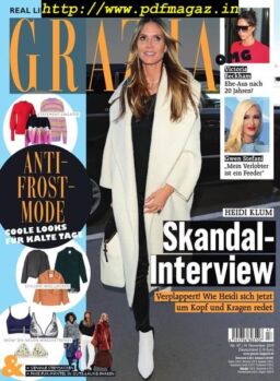 Grazia Germany – 14 November 2019