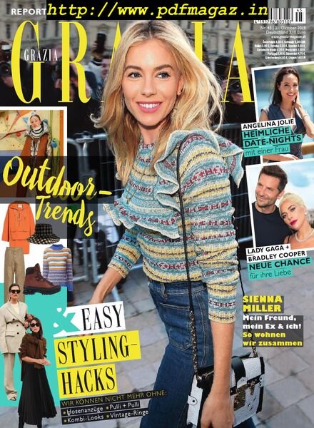 Grazia Germany – 31 Oktober 2019 Cover