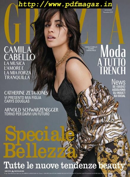Grazia Italia – 31 ottobre 2019 Cover