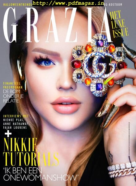 Grazia Netherlands – 30 oktober 2019 Cover