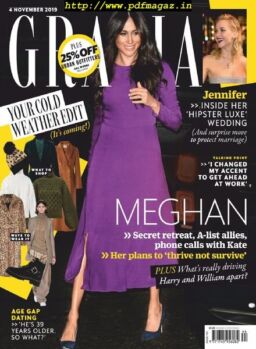 Grazia UK – 04 November 2019