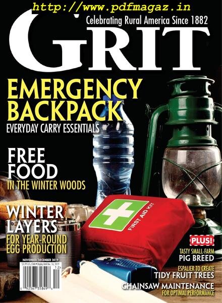 Grit – November 2019 Cover
