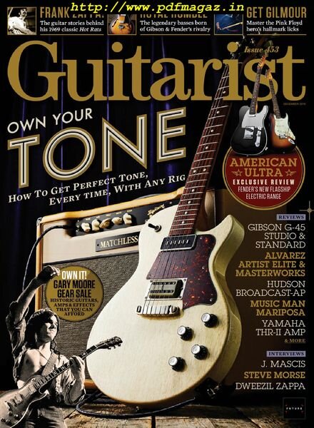 Guitarist – December 2019 Cover