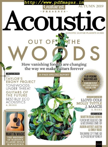 Guitarist Presents Acoustic – October 2019 Cover