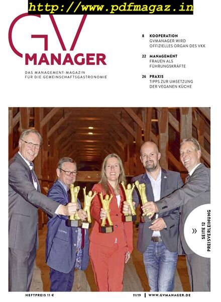 GVmanager – November 2019 Cover
