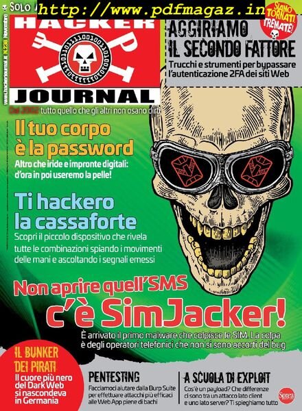 Hacker Journal – Novembre 2019 Cover