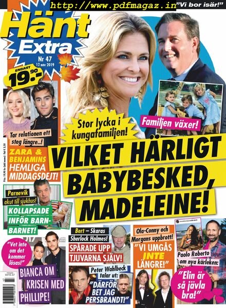 Hant Extra – 12 november 2019 Cover