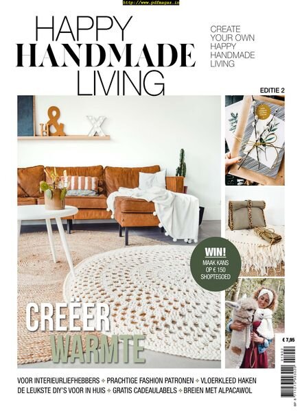 Happy Handmade Living – November 2019 Cover