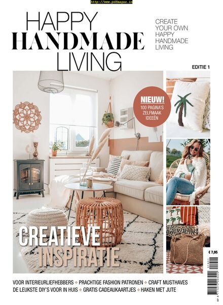 Happy Handmade Living – October 2019 Cover