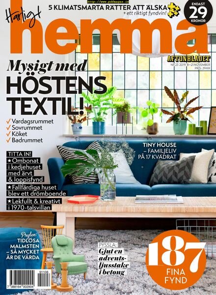 Harligt hemma – 08 november 2019 Cover