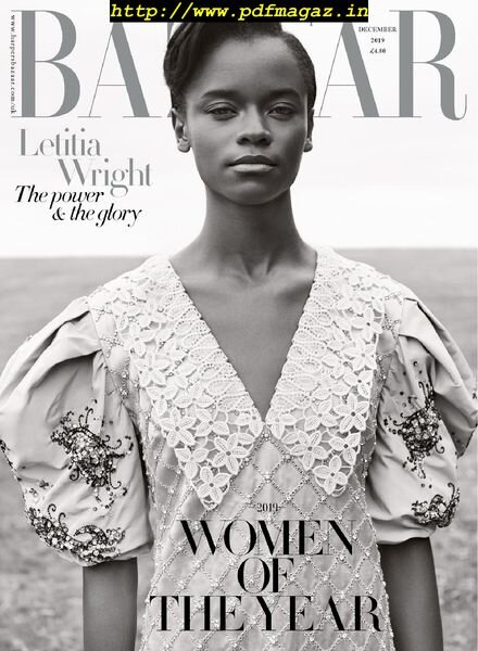 Harper’s Bazaar UK – December 2019 Cover