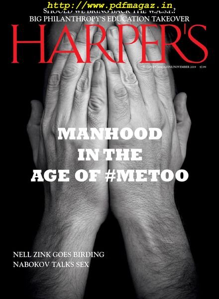Harper’s Magazine – November 2019 Cover