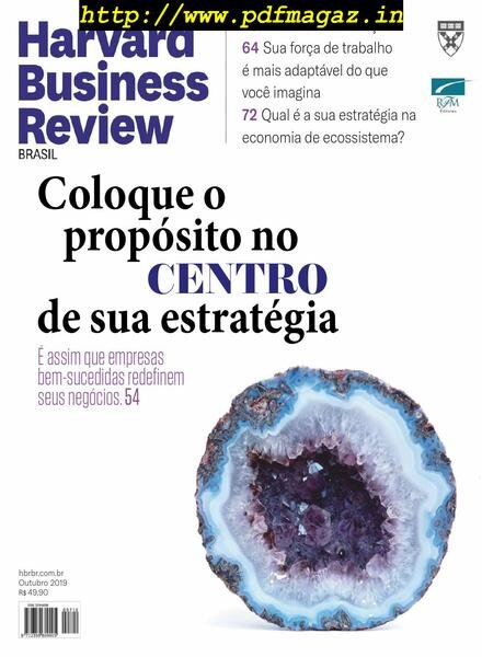 Harvard Business Review Brasil – outubro 2019 Cover