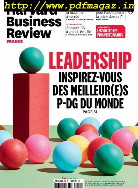 Harvard Business Review France – Decembre 2019 – Janvier 2020 Cover