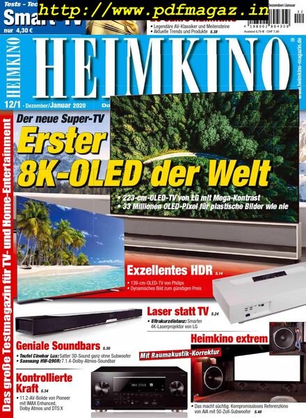 Heimkino – Dezember 2019 – Januar 2020 Cover