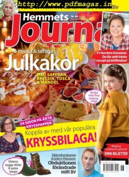 Hemmets Journal – 05 november 2019