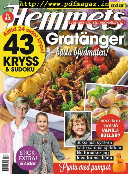 Hemmets Veckotidning – 15 oktober 2019 Cover