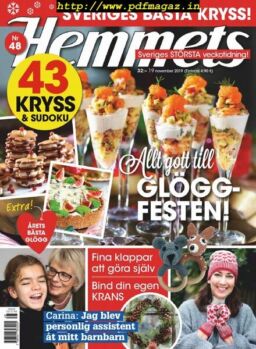 Hemmets Veckotidning – 19 november 2019