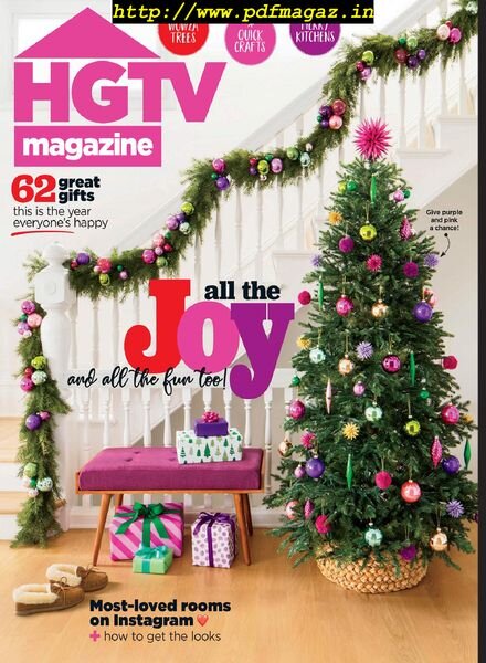 HGTV Magazine – December 2019 Cover